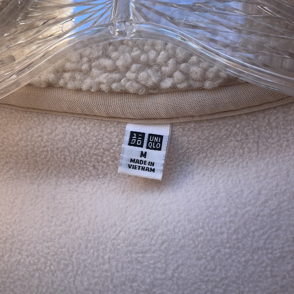 Uniqlo U fleece blouson jacket size M - Picture 4 of 7